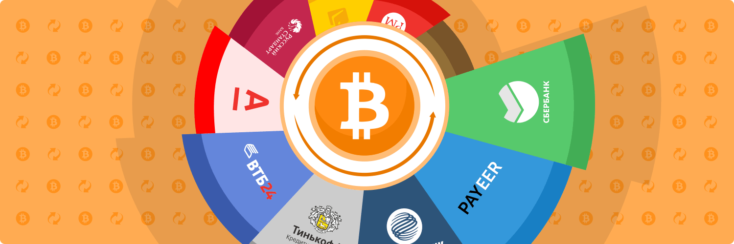 обмен биткоин